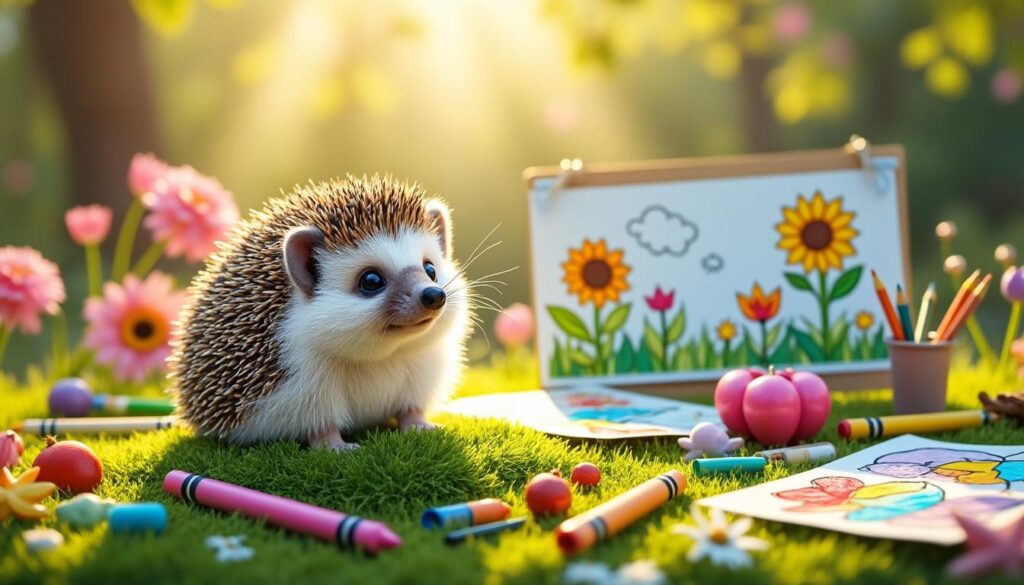 découvrez des coloriages de hérissons amusants et créatifs pour stimuler l'imagination des enfants tout en s'amusant.