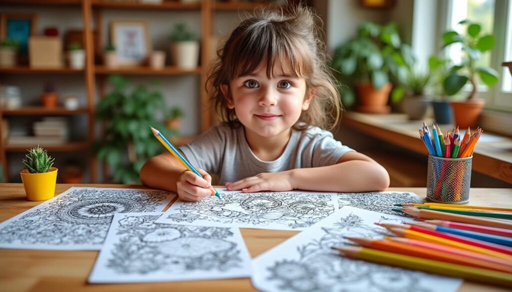 découvrez comment choisir des dessins à colorier qui stimulent la créativité des enfants en alliant plaisir et développement artistique.