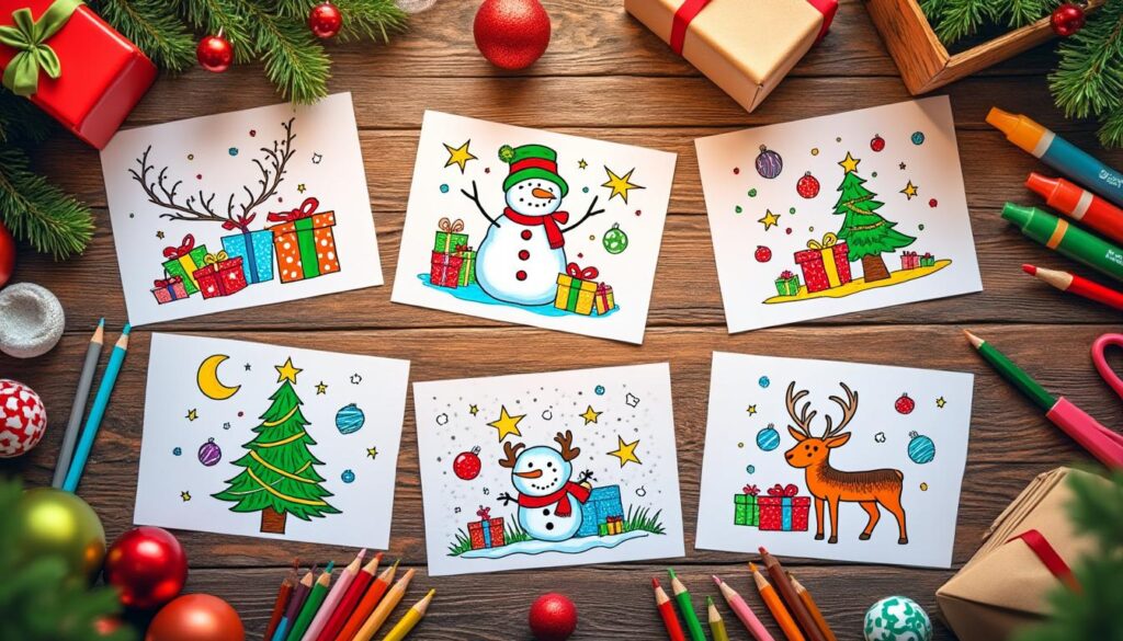 découvrez 5 dessins de noël colorés à imprimer pour un atelier créatif en famille, idéal pour partager des moments chaleureux et artistiques pendant les fêtes.